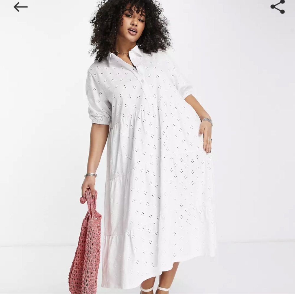 ASOS Curve shirt dress